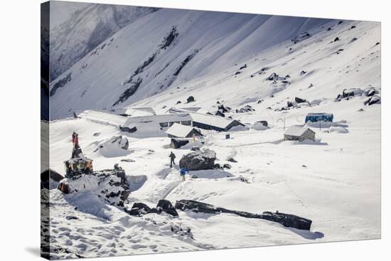 Annapurna Base Camp, 4130M, Annapurna Conservation Area, Nepal, Himalayas, Asia-Andrew Taylor-Stretched Canvas