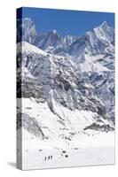 Annapurna Base Camp, Annapurna Himal, Nepal, Himalayas, Asia-Ben Pipe-Stretched Canvas