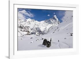 Annapurna Base Camp, Annapurna Himal, Nepal, Himalayas, Asia-Ben Pipe-Framed Photographic Print