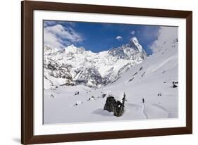 Annapurna Base Camp, Annapurna Himal, Nepal, Himalayas, Asia-Ben Pipe-Framed Photographic Print