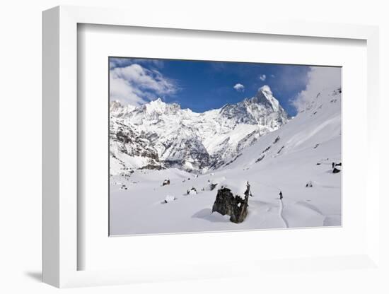 Annapurna Base Camp, Annapurna Himal, Nepal, Himalayas, Asia-Ben Pipe-Framed Photographic Print