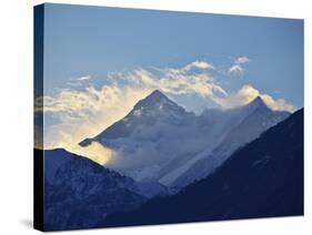 Annapurna Himal Seen from Titi, Annapurna Conservation Area, Dhawalagiri (Dhaulagiri), Nepal-Jochen Schlenker-Stretched Canvas