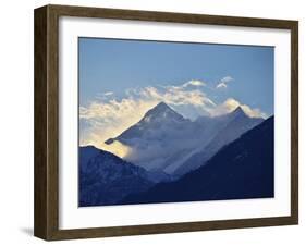 Annapurna Himal Seen from Titi, Annapurna Conservation Area, Dhawalagiri (Dhaulagiri), Nepal-Jochen Schlenker-Framed Photographic Print