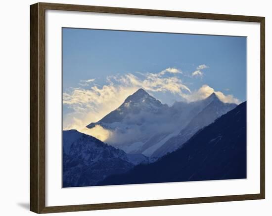 Annapurna Himal Seen from Titi, Annapurna Conservation Area, Dhawalagiri (Dhaulagiri), Nepal-Jochen Schlenker-Framed Photographic Print