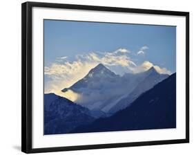 Annapurna Himal Seen from Titi, Annapurna Conservation Area, Dhawalagiri (Dhaulagiri), Nepal-Jochen Schlenker-Framed Photographic Print