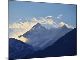 Annapurna Himal Seen from Titi, Annapurna Conservation Area, Dhawalagiri (Dhaulagiri), Nepal-Jochen Schlenker-Mounted Photographic Print