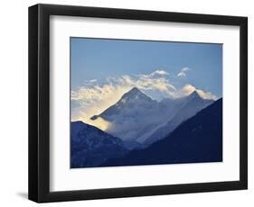 Annapurna Himal Seen from Titi, Annapurna Conservation Area, Dhawalagiri (Dhaulagiri), Nepal-Jochen Schlenker-Framed Photographic Print