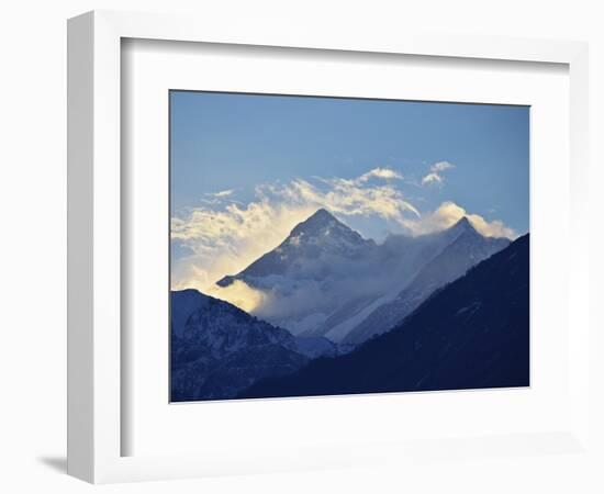 Annapurna Himal Seen from Titi, Annapurna Conservation Area, Dhawalagiri (Dhaulagiri), Nepal-Jochen Schlenker-Framed Photographic Print