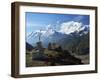 Annapurna Himalayan Range, Marsyangdi River Valley, Gandaki, Western Region (Pashchimanchal), Nepal-Jochen Schlenker-Framed Photographic Print