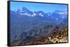 Annapurna landscape, Mustang, Nepal, Himalayas, Asia-null-Framed Stretched Canvas