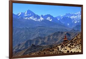 Annapurna landscape, Mustang, Nepal, Himalayas, Asia-null-Framed Photographic Print