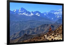 Annapurna landscape, Mustang, Nepal, Himalayas, Asia-null-Framed Photographic Print