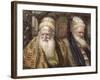 Annas and Caiaphas, Illustration for 'The Life of Christ', C.1886-94-James Tissot-Framed Giclee Print