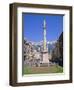 Annasaule Monument in the Centre of Innsbruck, Tirol, Austria-Gavin Hellier-Framed Photographic Print