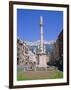 Annasaule Monument in the Centre of Innsbruck, Tirol, Austria-Gavin Hellier-Framed Photographic Print