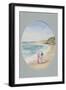 Anne and Henrietta Stroll Down to the Sea, 2006-Caroline Hervey-Bathurst-Framed Giclee Print