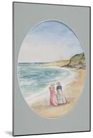 Anne and Henrietta Stroll Down to the Sea, 2006-Caroline Hervey-Bathurst-Mounted Giclee Print