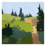 Hillside-Anne Becker-Framed Art Print