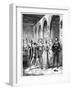 Anne Boleyn and Edward Seymour (1506-155), 19th Century-George Cruikshank-Framed Giclee Print