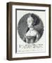 Anne Boleyn, Etched by Wenceslaus Hollar, 1649-Hans Holbein the Younger-Framed Giclee Print