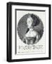 Anne Boleyn, Etched by Wenceslaus Hollar, 1649-Hans Holbein the Younger-Framed Giclee Print