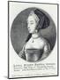 Anne Boleyn, Etched by Wenceslaus Hollar, 1649-Hans Holbein the Younger-Mounted Giclee Print