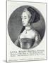 Anne Boleyn, Etched by Wenceslaus Hollar, 1649-Hans Holbein the Younger-Mounted Giclee Print