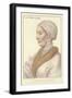 Anne Boleyn, Queen of England-Hans Holbein the Younger-Framed Premium Giclee Print