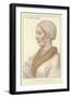 Anne Boleyn, Queen of England-Hans Holbein the Younger-Framed Giclee Print