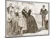 Anne Boleyn's Last Farewell to Her Ladies-Mary Gow-Mounted Giclee Print