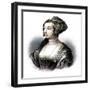 Anne Boleyn, second wife of Henry VIII, (19th century)-S Freeman-Framed Giclee Print