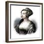 Anne Boleyn, second wife of Henry VIII, (19th century)-S Freeman-Framed Giclee Print