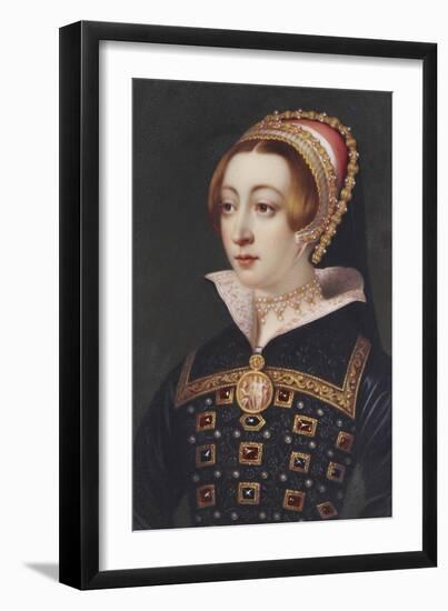 Anne Boleyn-Henry Pierce Bone-Framed Giclee Print