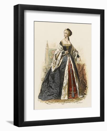 Anne Boleyn-null-Framed Art Print