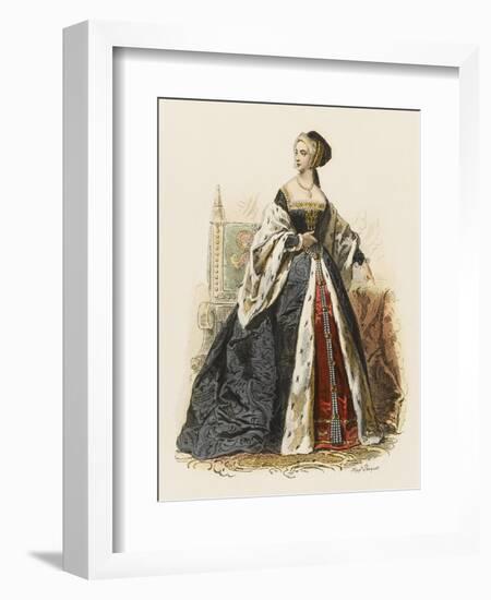 Anne Boleyn-null-Framed Art Print