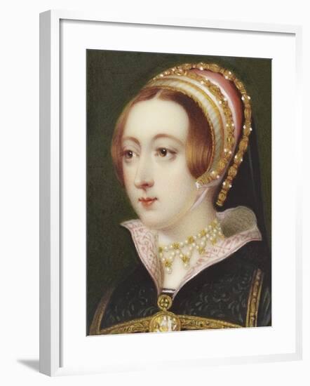 Anne Boleyn-Henry Pierce Bone-Framed Giclee Print