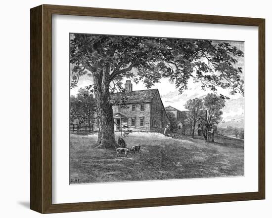 Anne Bradstreet's Home-null-Framed Art Print