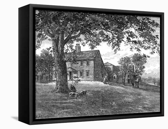 Anne Bradstreet's Home-null-Framed Stretched Canvas