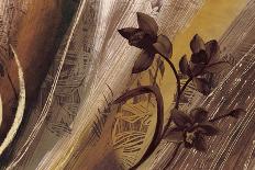 Fleurs d'or I-Anne Brochard-Stretched Canvas