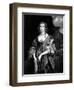 Anne Carr Ctess Bedford-Antony van Dijk-Framed Art Print