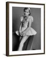 Anne Charlotte Bjoerling, Daughter of Swedish Tenor Jussi Bjoerling-Lisa Larsen-Framed Premium Photographic Print