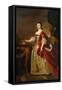 Anne, Countess of Dumfries, 1763-Thomas Hudson-Framed Stretched Canvas