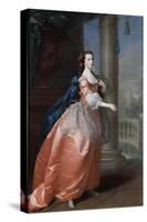 Anne, Countess of Northampton, C.1759-60-Thomas Hudson-Stretched Canvas