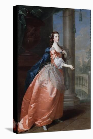 Anne, Countess of Northampton, C.1759-60-Thomas Hudson-Stretched Canvas