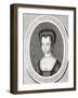 Anne Countess Pembroke-R White-Framed Art Print