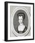 Anne Countess Pembroke-R White-Framed Art Print