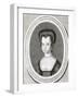 Anne Countess Pembroke-R White-Framed Art Print