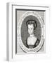 Anne Countess Pembroke-R White-Framed Art Print