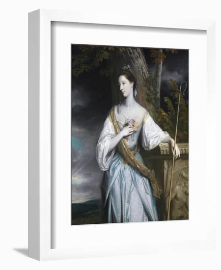 Anne Dashwood, Countess of Galloway-Sir Joshua Reynolds-Framed Giclee Print