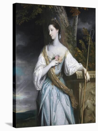 Anne Dashwood, Countess of Galloway-Sir Joshua Reynolds-Stretched Canvas